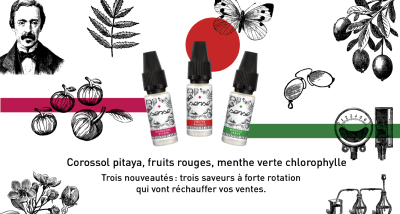 3 nouvelles saveurs  forte rotation !